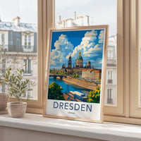 Dresden Poster | Germany Wall Art | Europe Decor