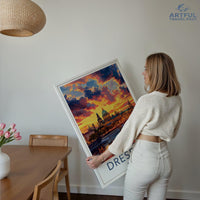 Dresden Poster | Germany Wall Art | Europe Decor