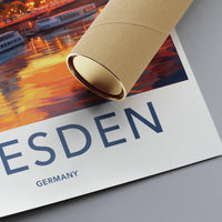 Dresden Poster | Germany Wall Art | Europe Decor