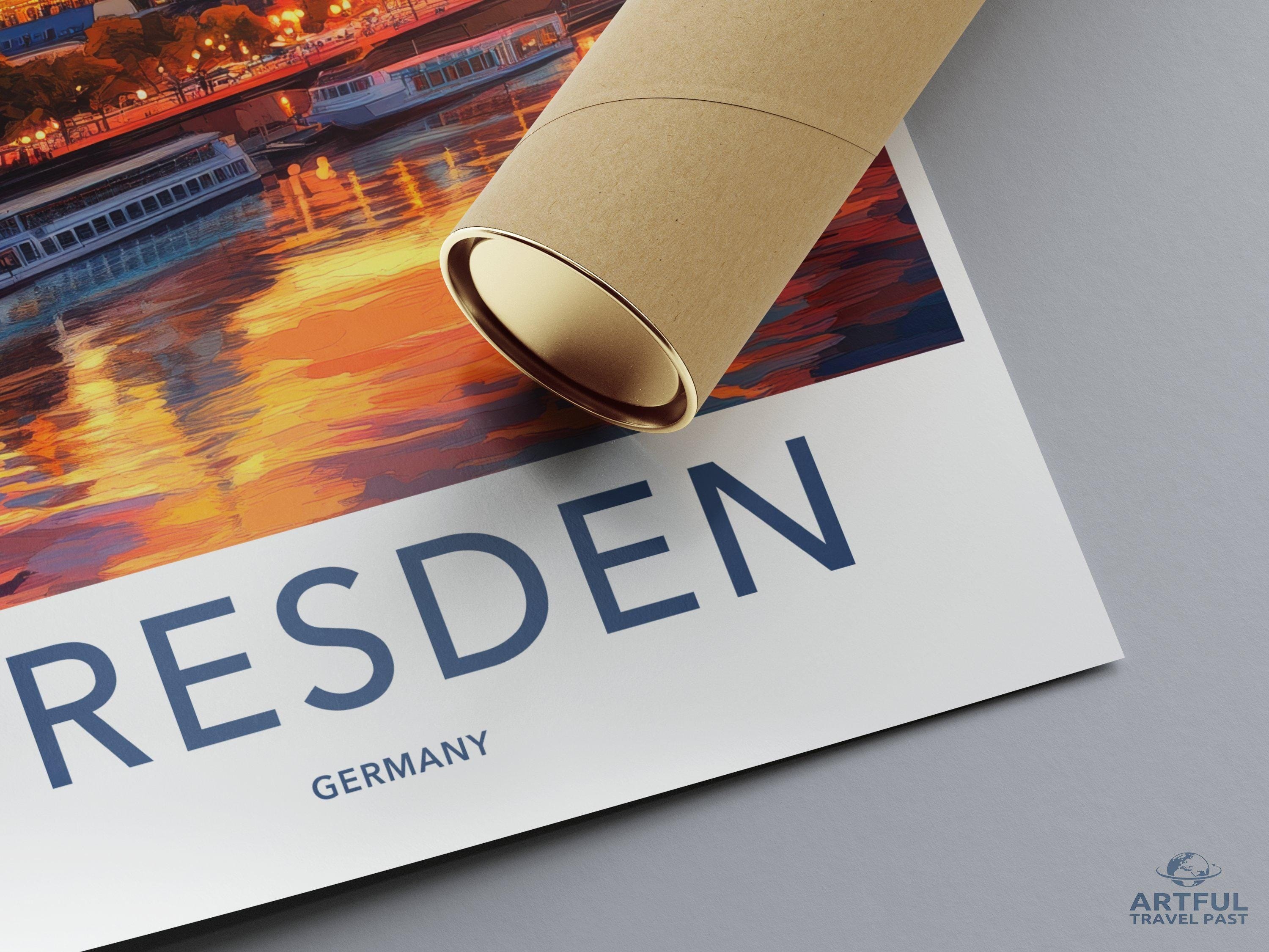 Dresden Poster | Germany Wall Art | Europe Decor