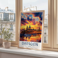 Dresden Poster | Germany Wall Art | Europe Decor