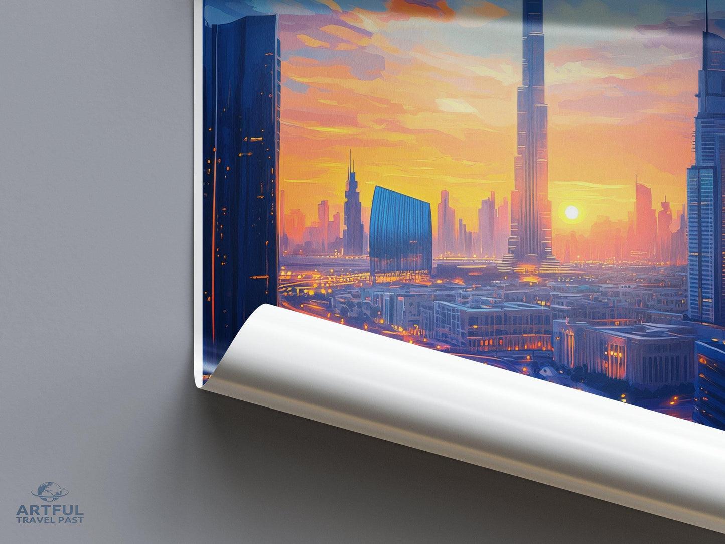 Dubai Poster - UAE Wall Art