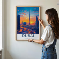 Dubai Poster - UAE Wall Art