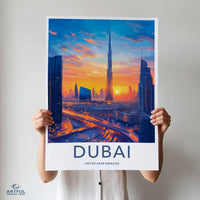 Dubai Poster - UAE Wall Art