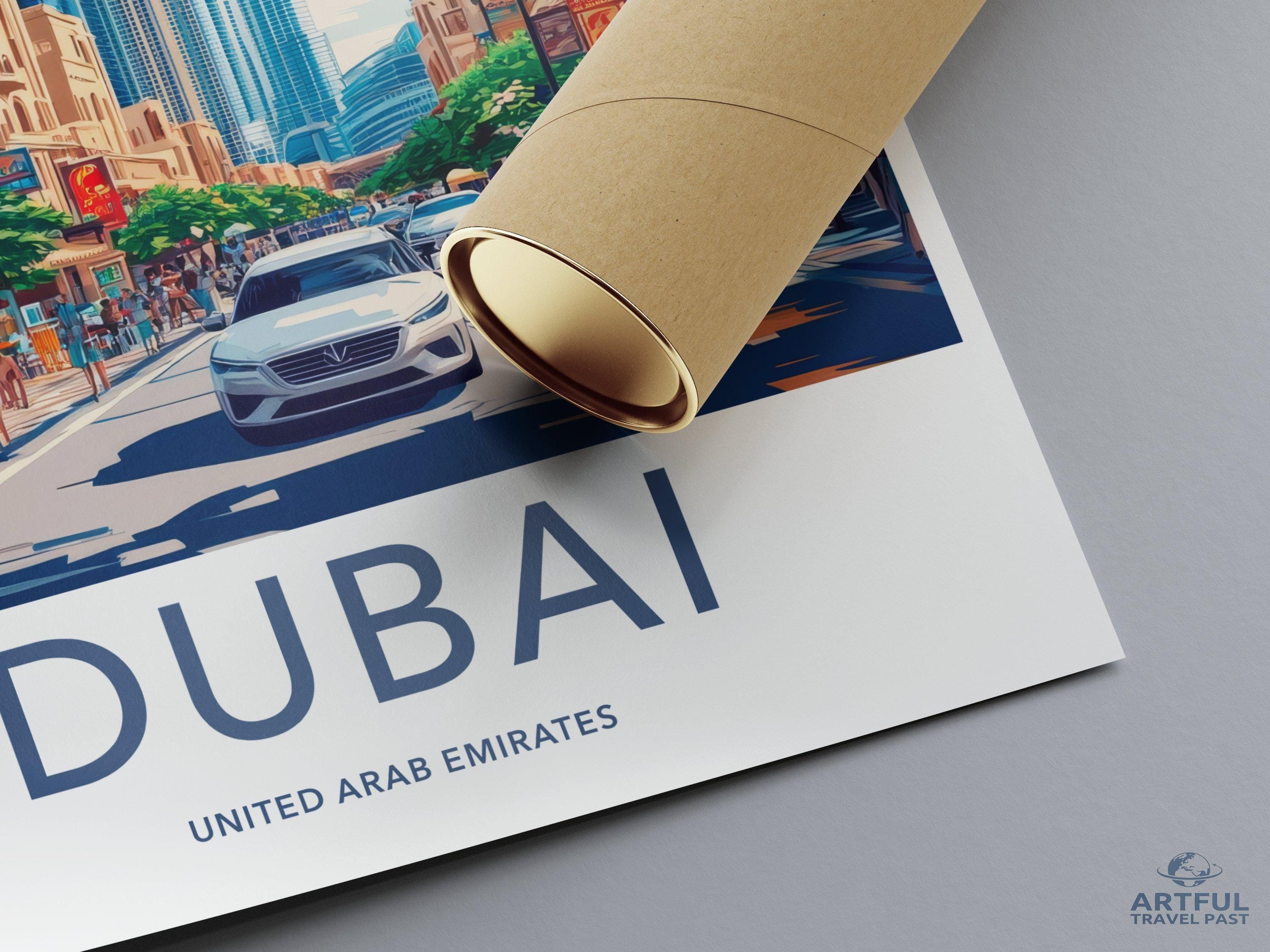 Dubai Poster - UAE Wall Art
