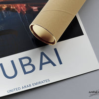Dubai Poster - UAE Wall Art
