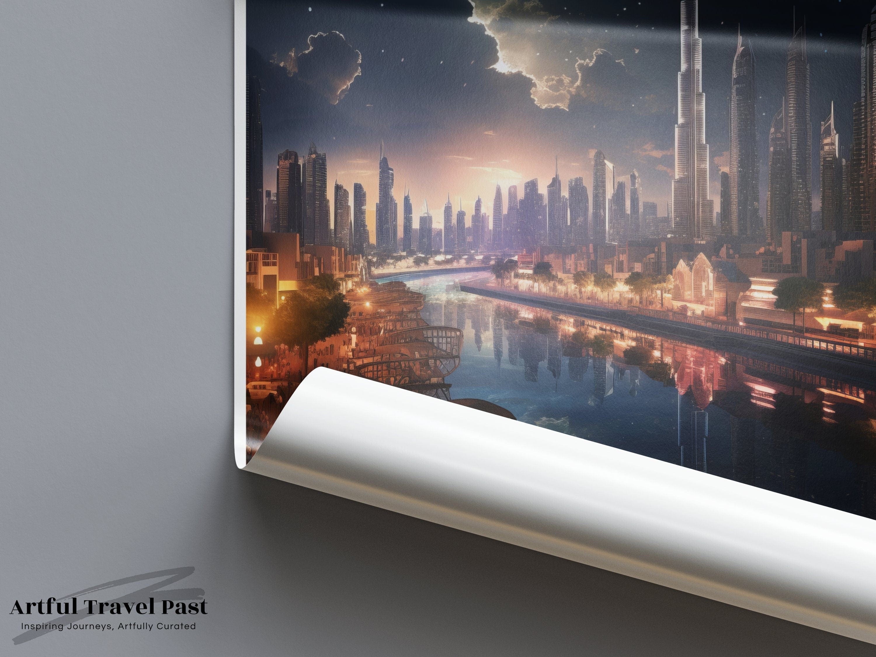 Dubai Poster - UAE Wall Art