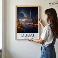 Dubai Poster - UAE Wall Art