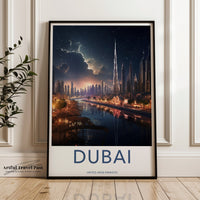 Dubai Poster - UAE Wall Art