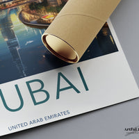 Dubai Poster - UAE Wall Art