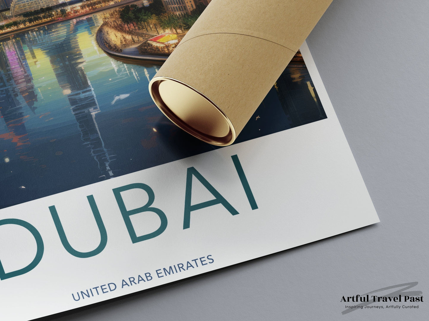 Dubai Poster - UAE Wall Art