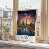 Dubai Poster - UAE Wall Art