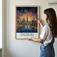 Dubai Poster - UAE Wall Art