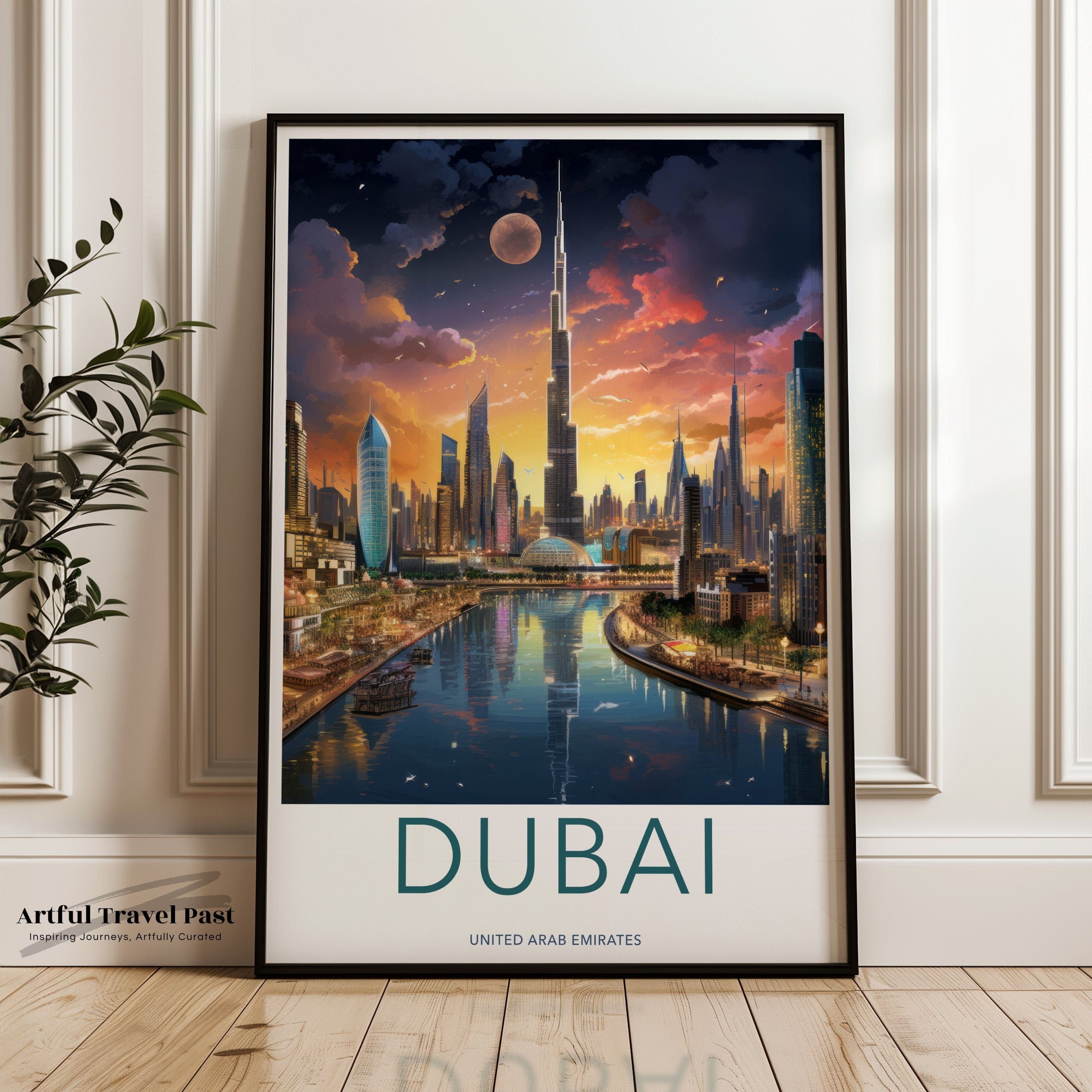 Dubai Poster - UAE Wall Art