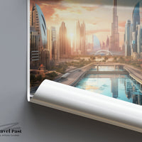 Dubai Poster - UAE Wall Art
