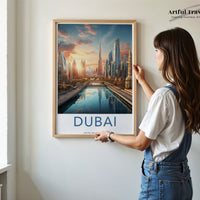 Dubai Poster - UAE Wall Art