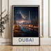 Dubai Poster | UAE Wall Art | Middle East Decor