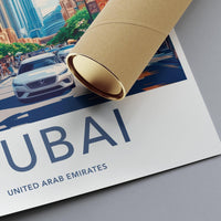 Dubai Poster | United Arab Emirates Wall Art