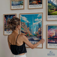 Dubai Poster | United Arab Emirates Wall Art