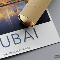 Dubai Poster | United Arab Emirates Wall Art