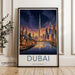 Dubai Poster | United Arab Emirates Wall Art