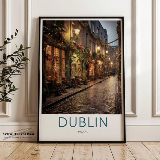 Dublin Poster - Ireland Wall Art