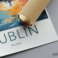 Dublin Poster - Ireland Wall Art