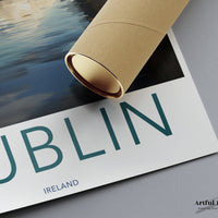 Dublin Poster | Ireland Wall Art | Europe Decor