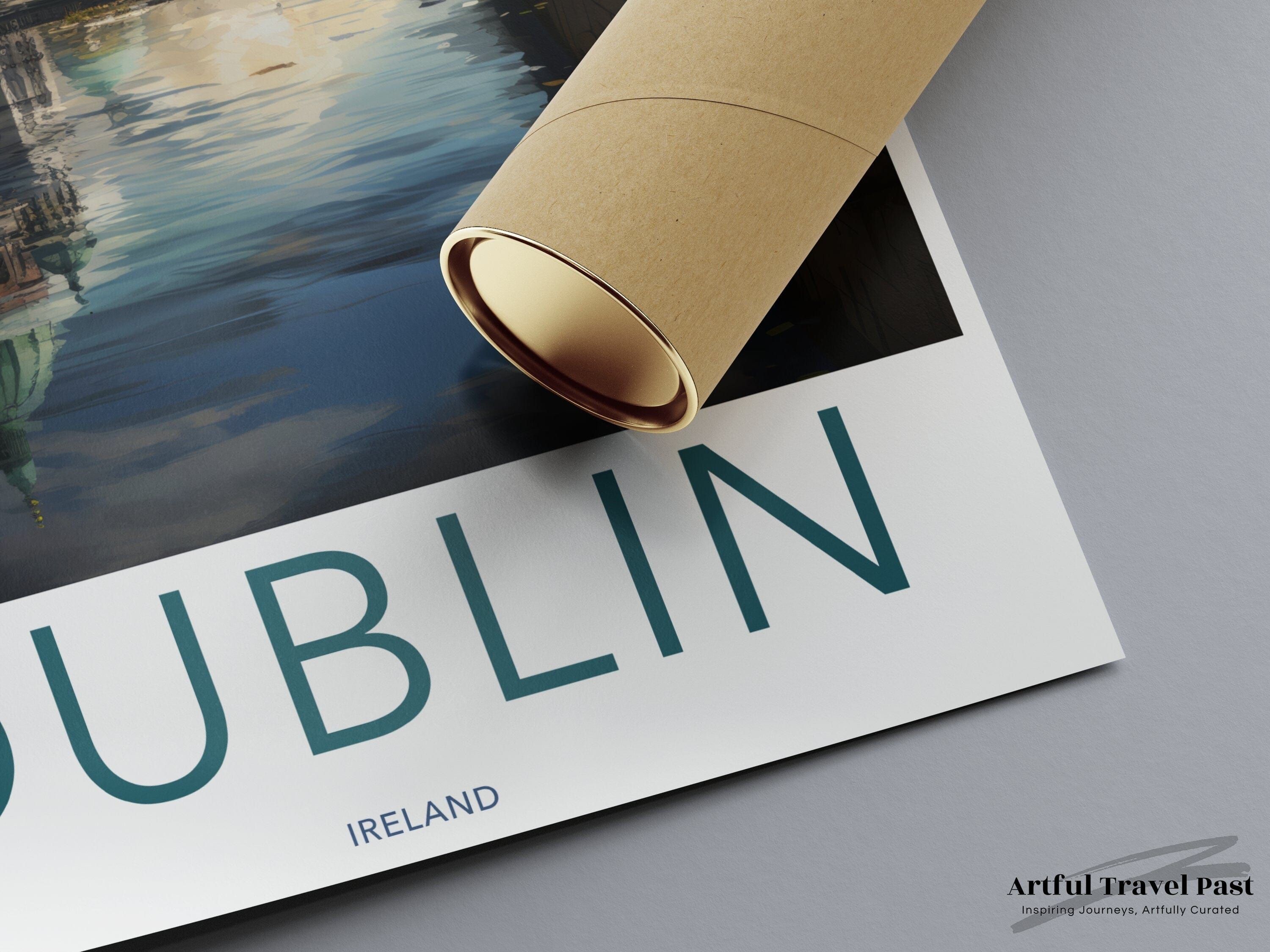 Dublin Poster | Ireland Wall Art | Europe Decor