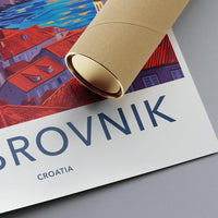 Dubrovnik Poster - Croatia Wall Art