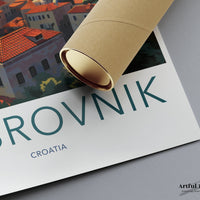 Dubrovnik Poster - Croatia Wall Art