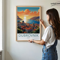 Dubrovnik Poster - Croatia Wall Art