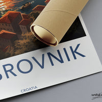 Dubrovnik Poster - Croatia Wall Art