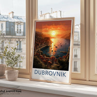 Dubrovnik Poster - Croatia Wall Art