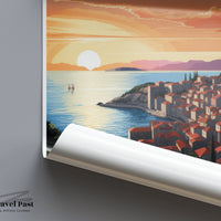 Dubrovnik Poster - Croatia Wall Art