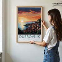Dubrovnik Poster - Croatia Wall Art