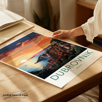 Dubrovnik Poster - Croatia Wall Art