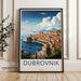 Dubrovnik Poster | Croatia Wall Art | Eastern Europe Artwork