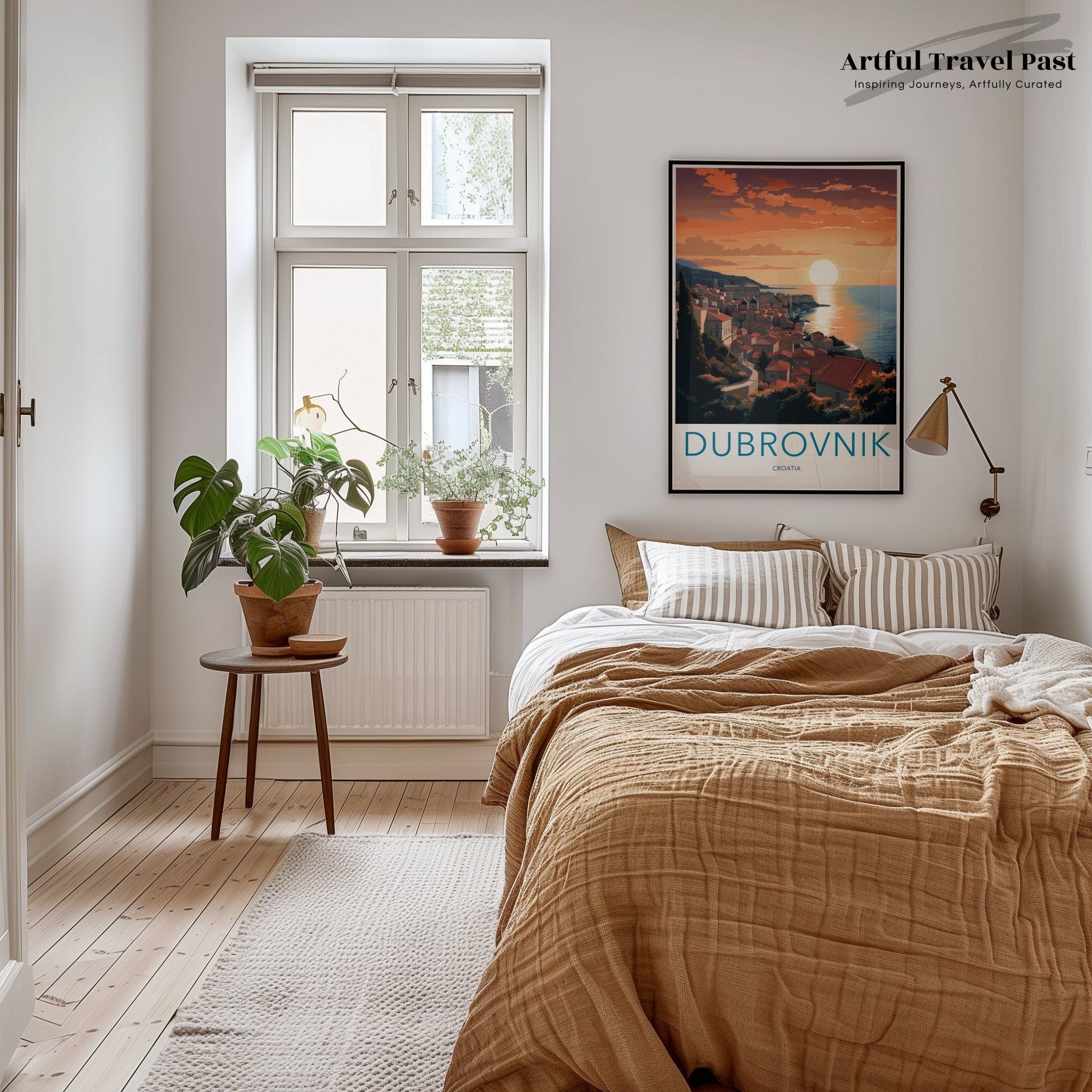 Dubrovnik Poster | Croatia Wall Art | Eastern Europe Artwork