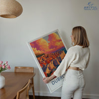 Dubrovnik Poster | Croatia Wall Art | Mediterranean Decor