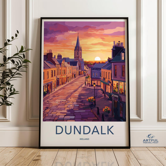 Dundalk Poster - Ireland Wall Art