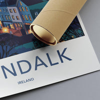 Dundalk Poster - Ireland Wall Art