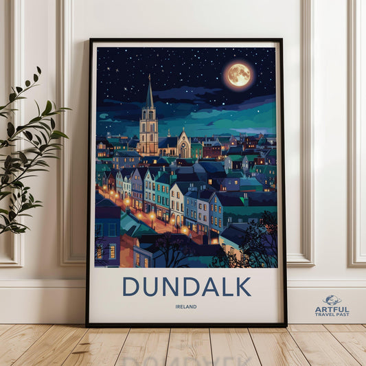 Dundalk Poster - Ireland Wall Art