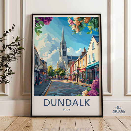 Dundalk Poster - Ireland Wall Art