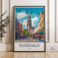 Dundalk Poster - Ireland Wall Art