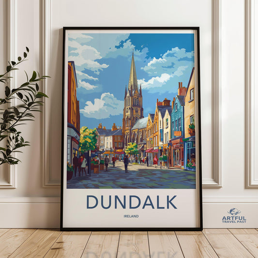 Dundalk Poster - Ireland Wall Art