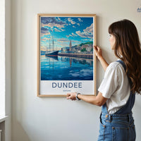 Dundee Poster - Scotland Wall Art