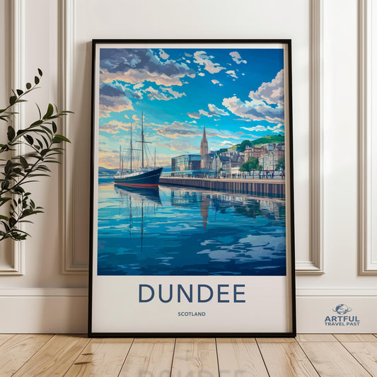 Dundee Poster - Scotland Wall Art
