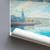 Dundee Poster - Scotland Wall Art