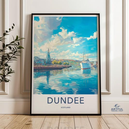 Dundee Poster - Scotland Wall Art